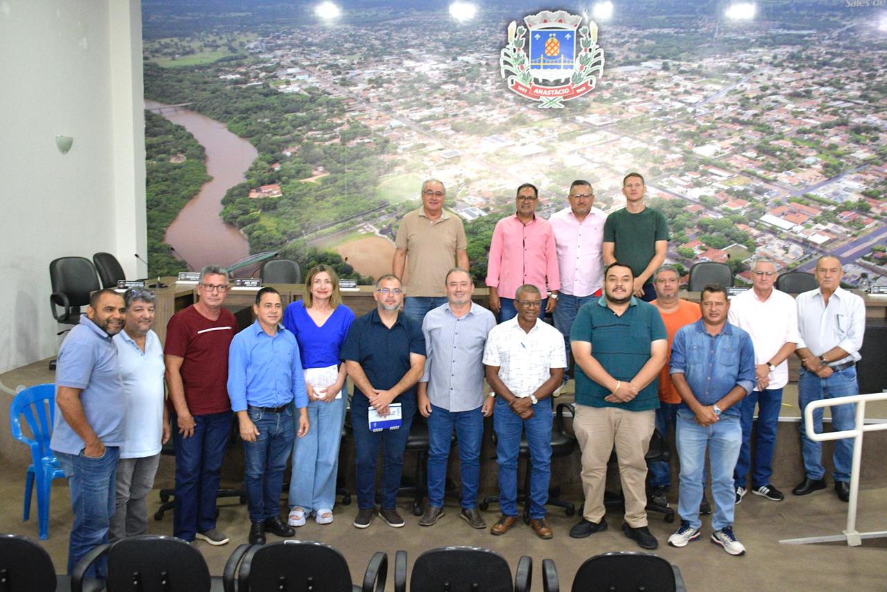 Legislativos de Aquidauana e Anastácio se reúnem para discutir Segurança Pública Municipal