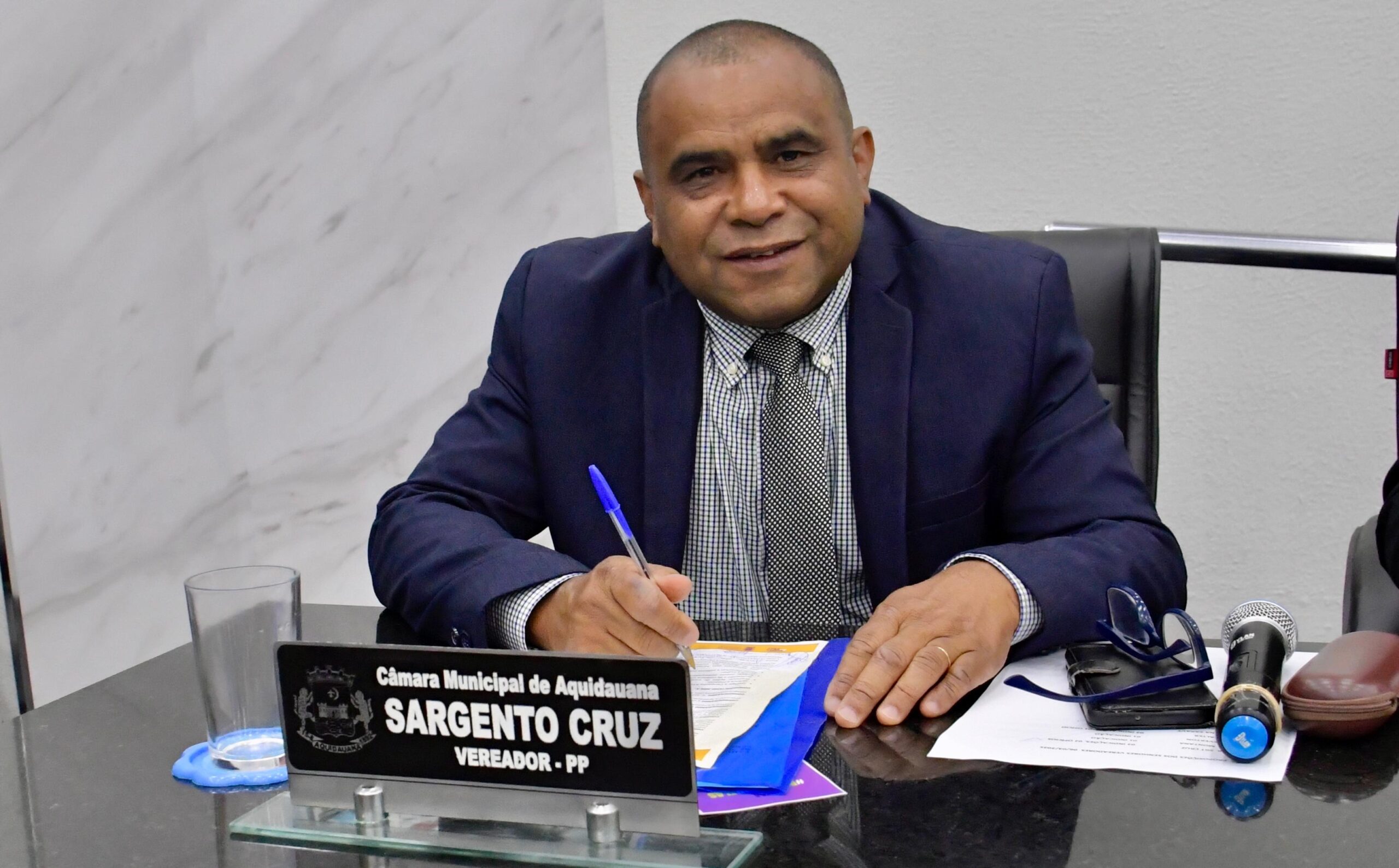 Vereador Sgt Cruz solicita veículo para reeducandos do Sistema Prisional