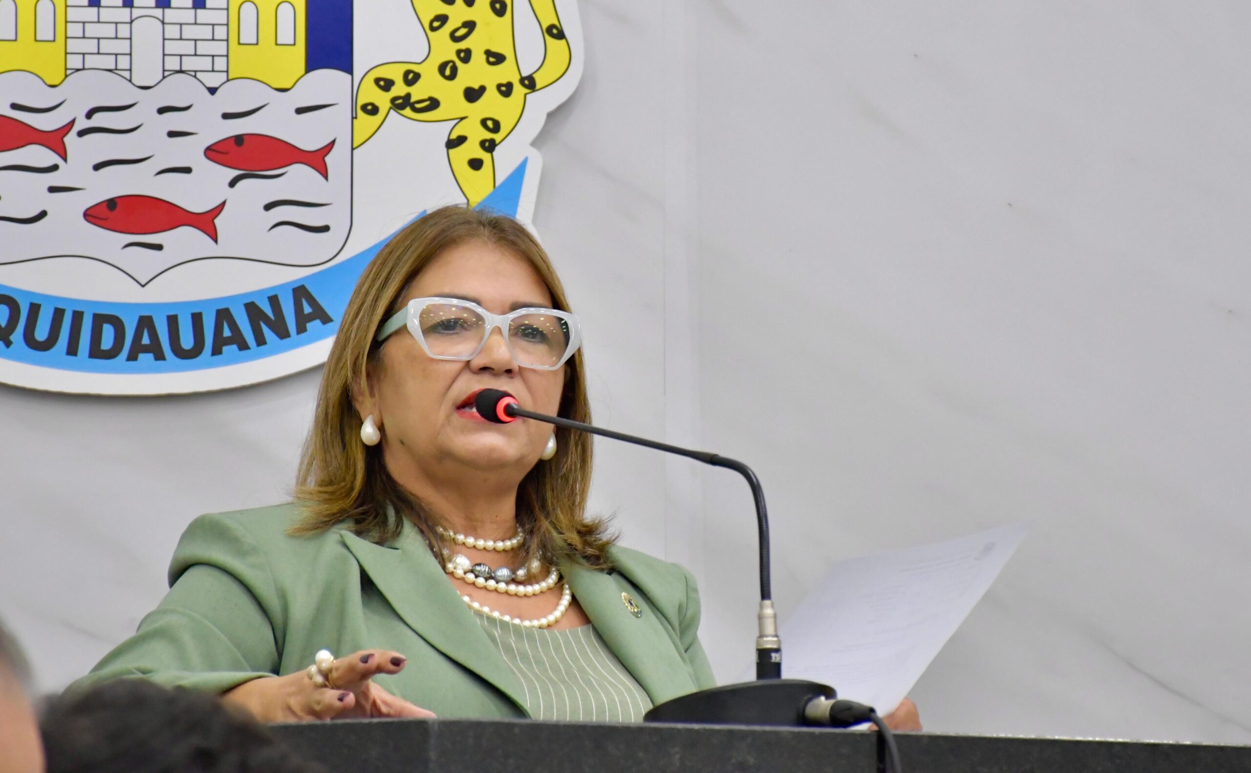 Ana Saravy solicita a construção da Clínica da Mulher em Aquidauana