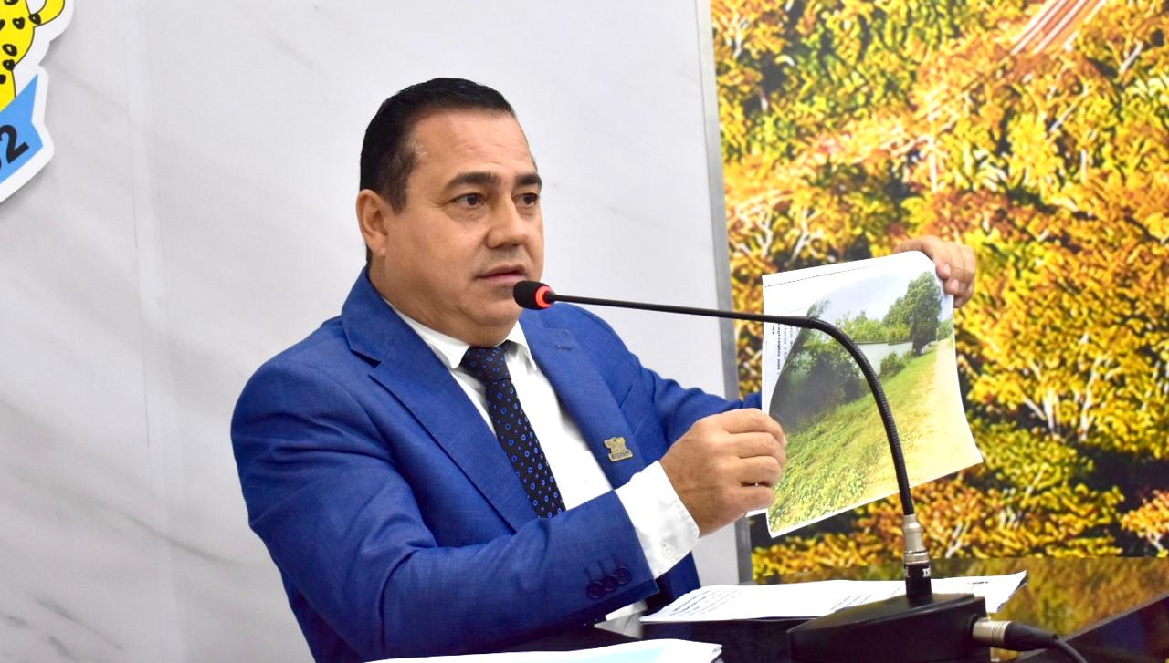 Valter Neves pede roçada e capinagem no bairro Guanandi e na MS 450