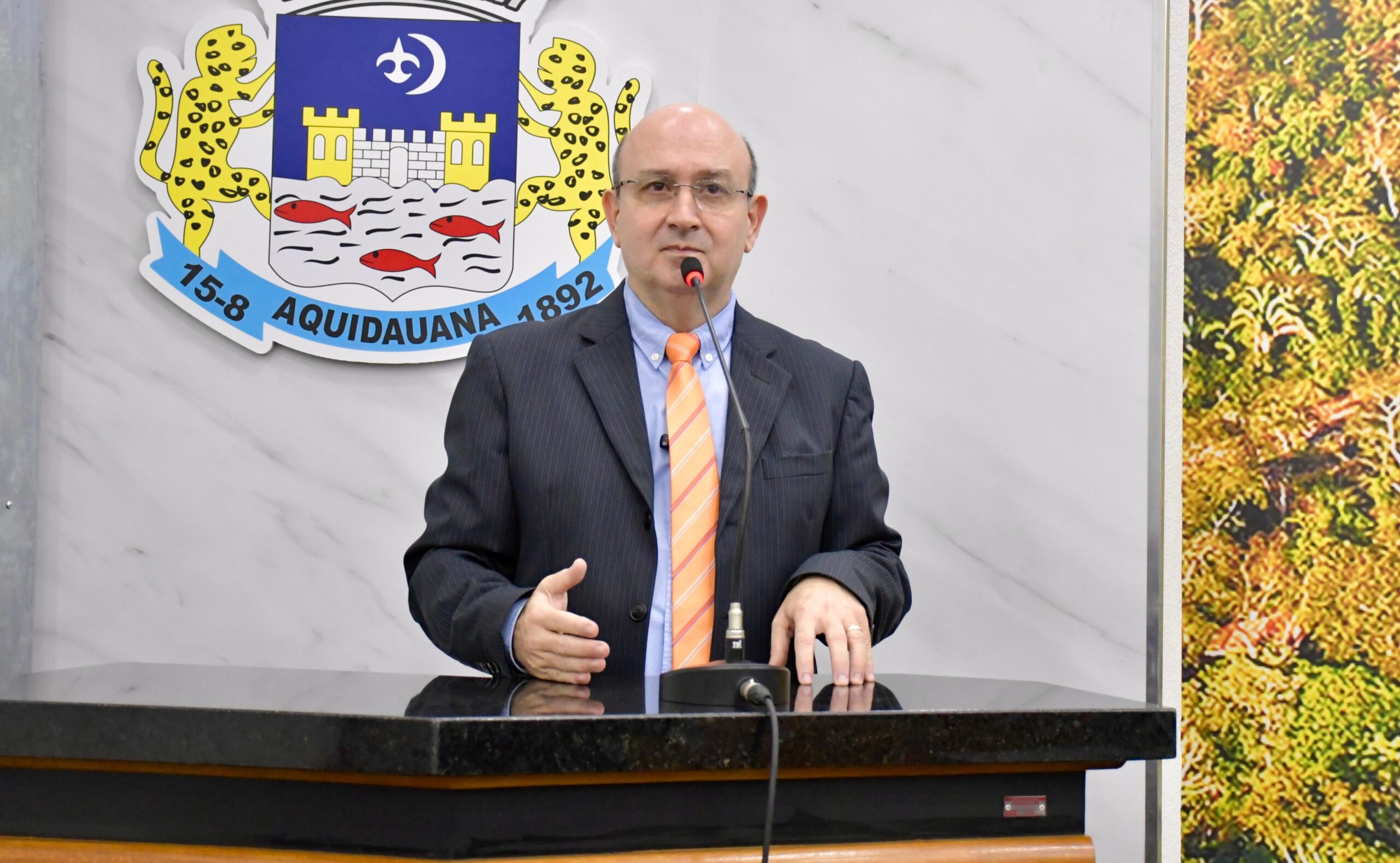 Wezer Lucarelli usa a tribuna para abordar a situação dos agentes comunitários de saúde
