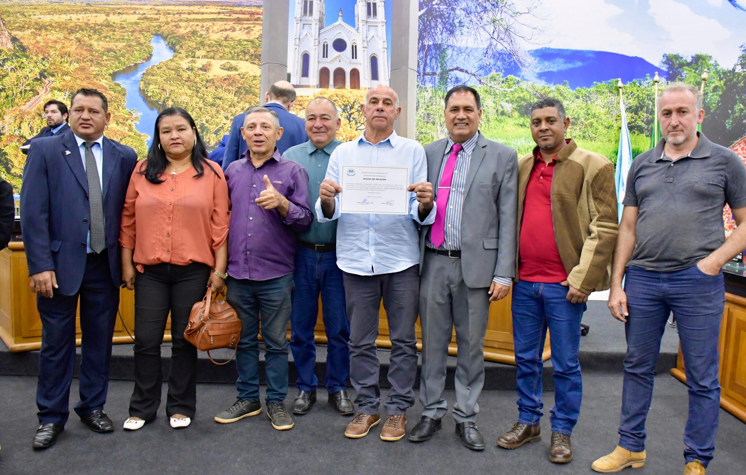 Trabalho de líder comunitário é reconhecido pelo Legislativo com Moção de Aplauso