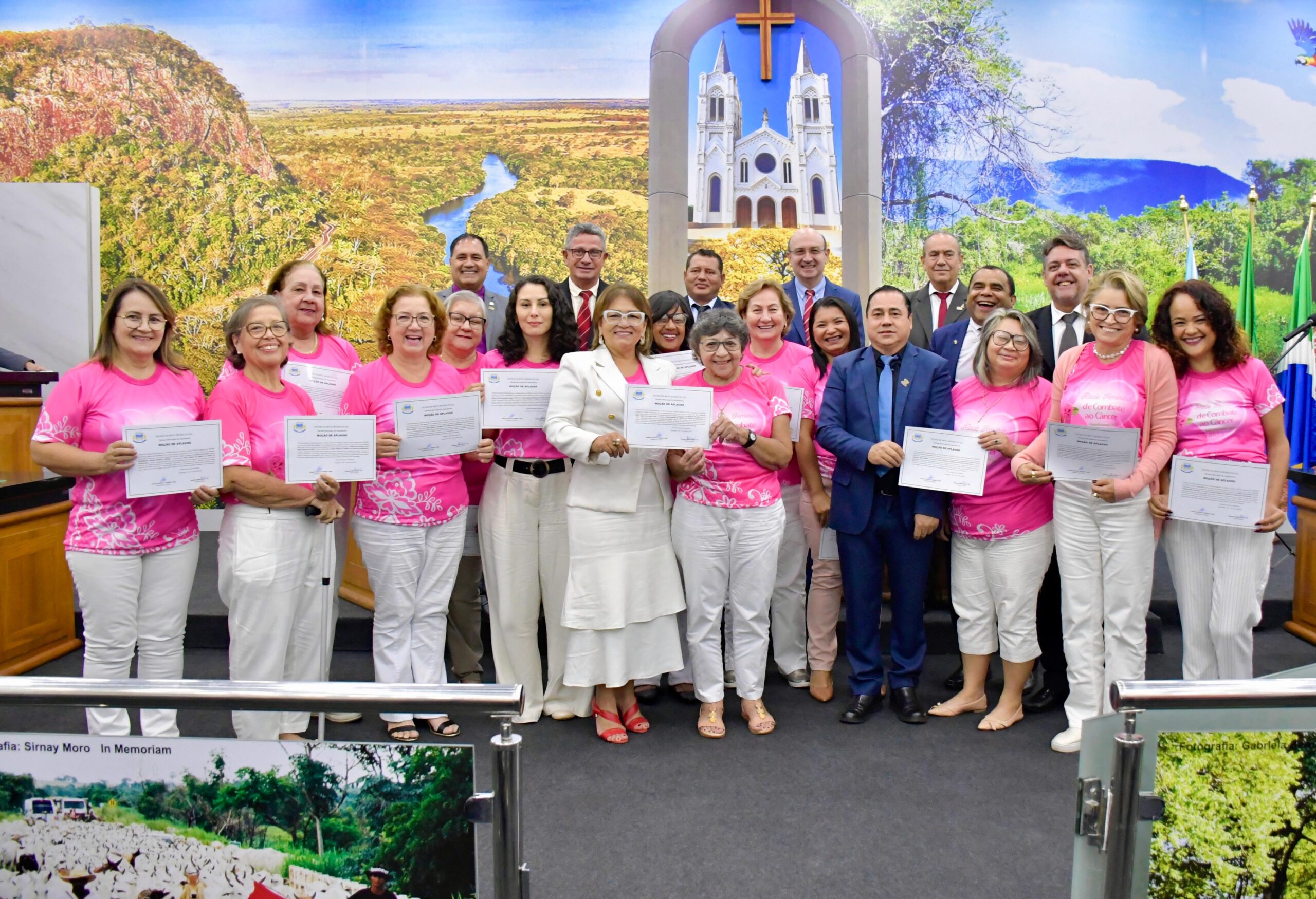Câmara aprova Moção de Aplauso à Rede Feminina de Combate ao Câncer