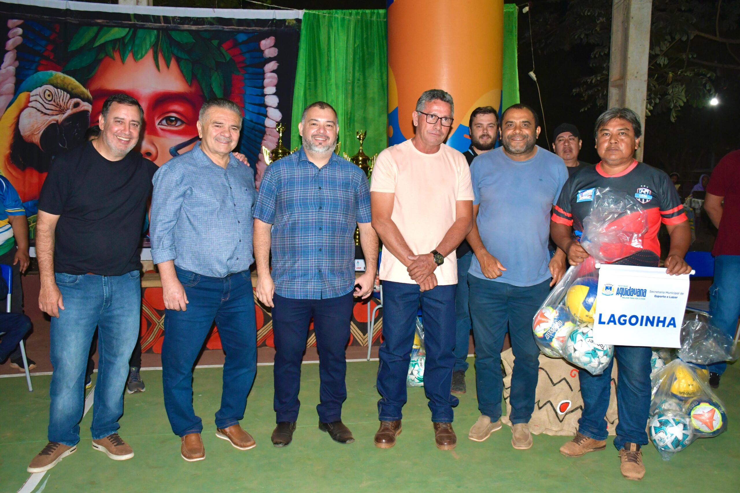 Abertura do 14º JOPOIN na Aldeia Ipegue