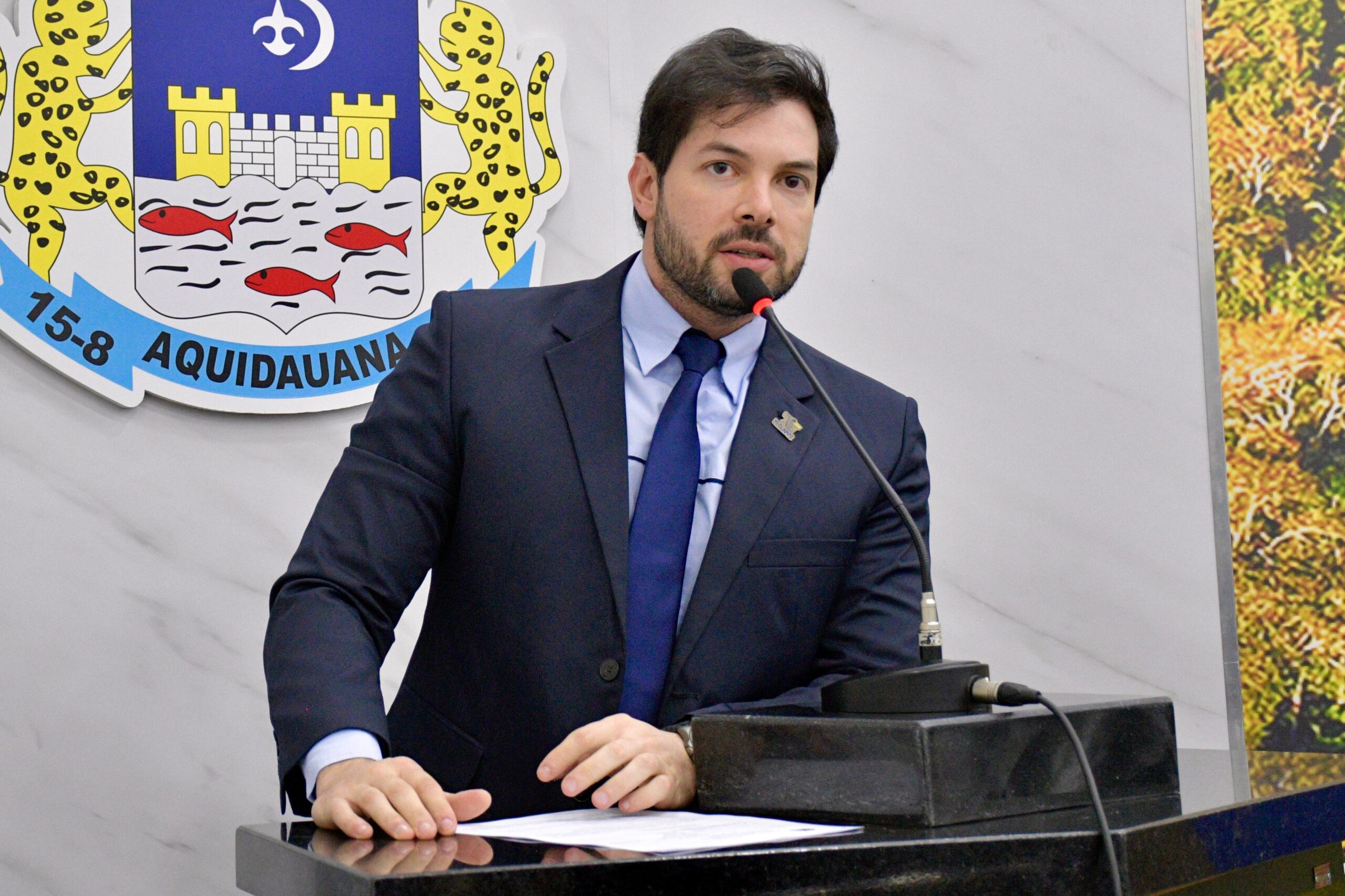 Edenilson reivindica sinalização em ruas da Santa Terezinha.