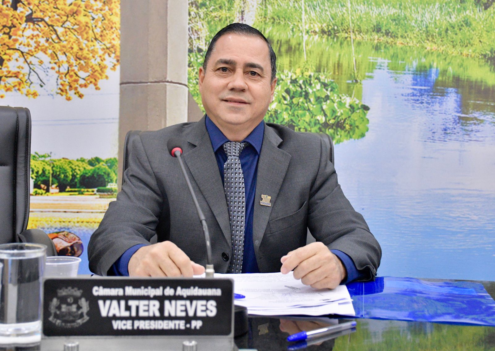 Valter Neves reivindica pavimentação de ruas no Distrito de Camisão