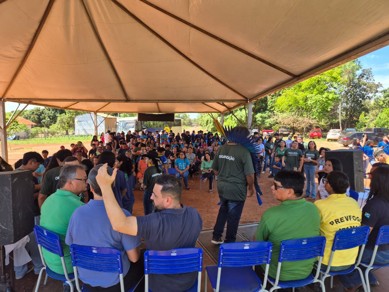 Tecnofam Terena reúne alunos, produtores, lideranças indígenas e doutores