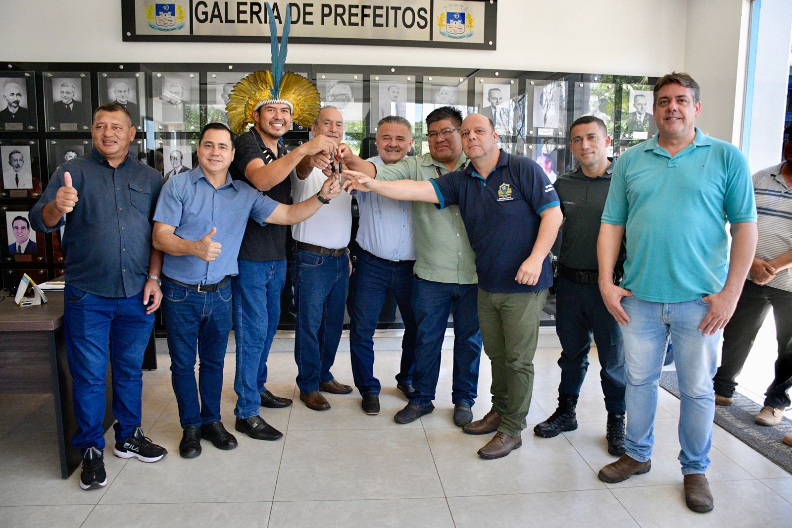 Aldeias Bananal e Limão Verde são contempladas com veículos para o Conselho de Segurança