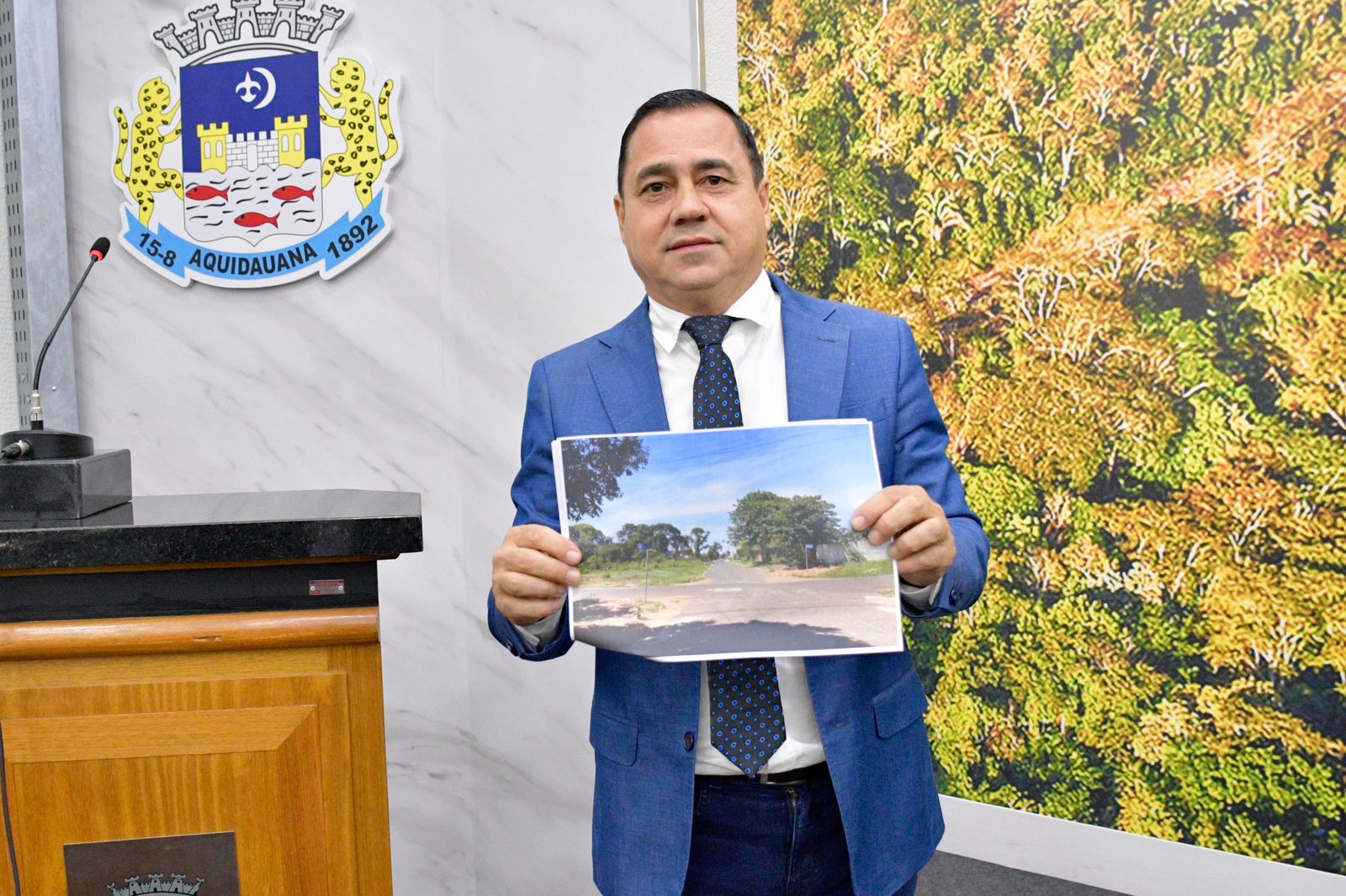 Vice-presidente Valter solicita sinalizações de trânsito para ruas movimentadas da Santa Terezinha