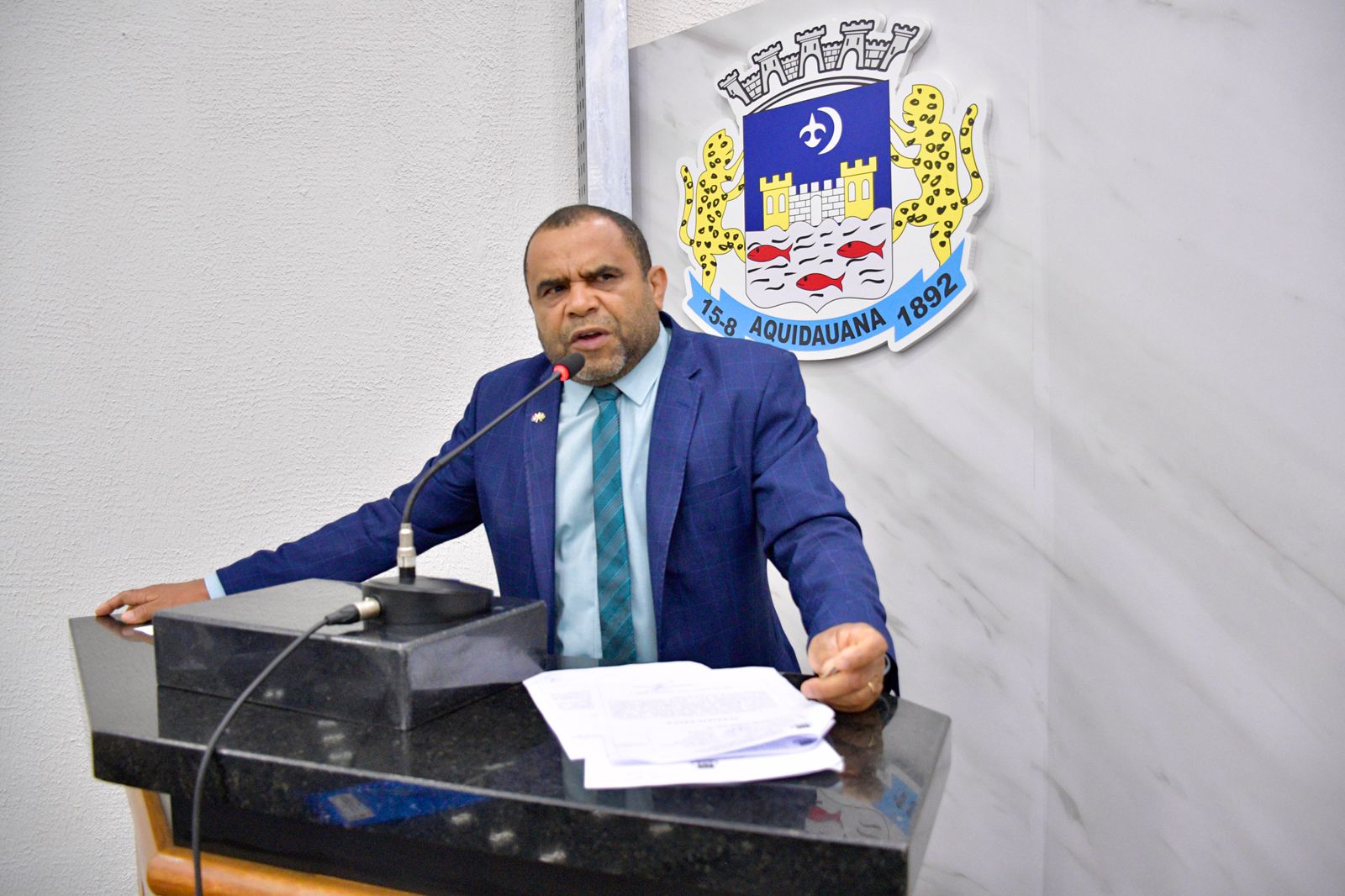 Vereador Sargento Cruz solicita Emenda Parlamentar para escola de Aquidauana