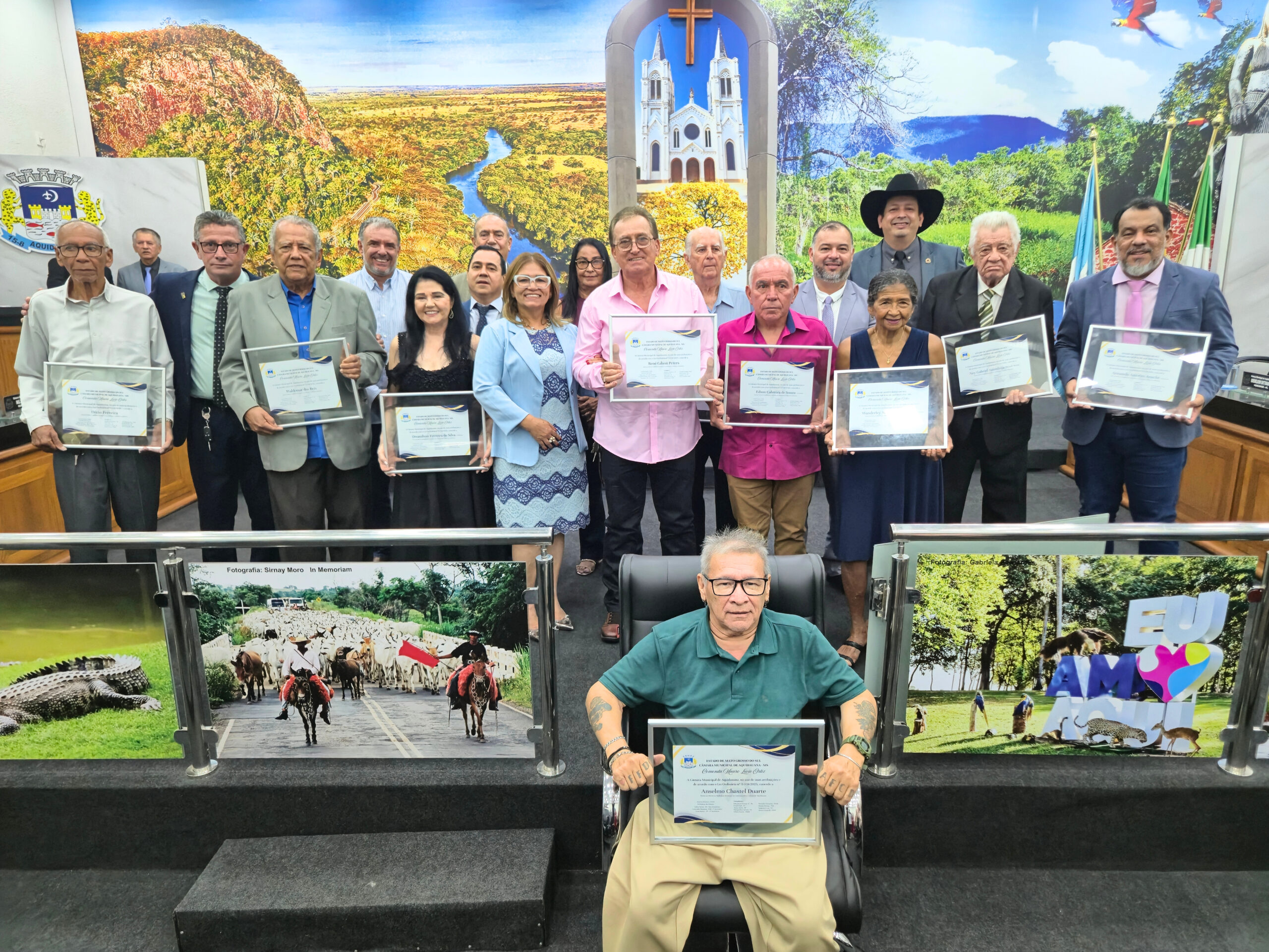 Sessão Solene de entrega da “Comenda Radialista Mauro Lúcio Ortiz”