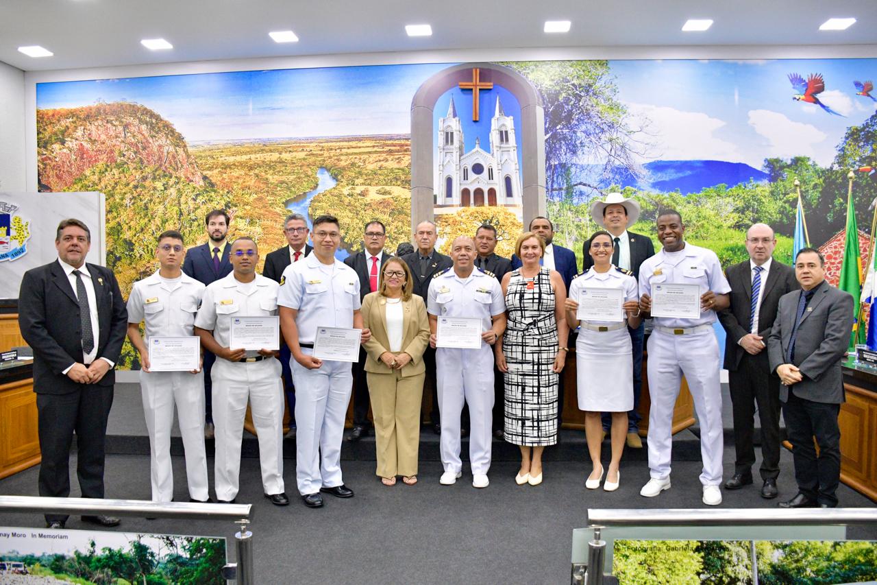 Aquidauana ganha reforço na navegação com diplomação de novos marinheiros