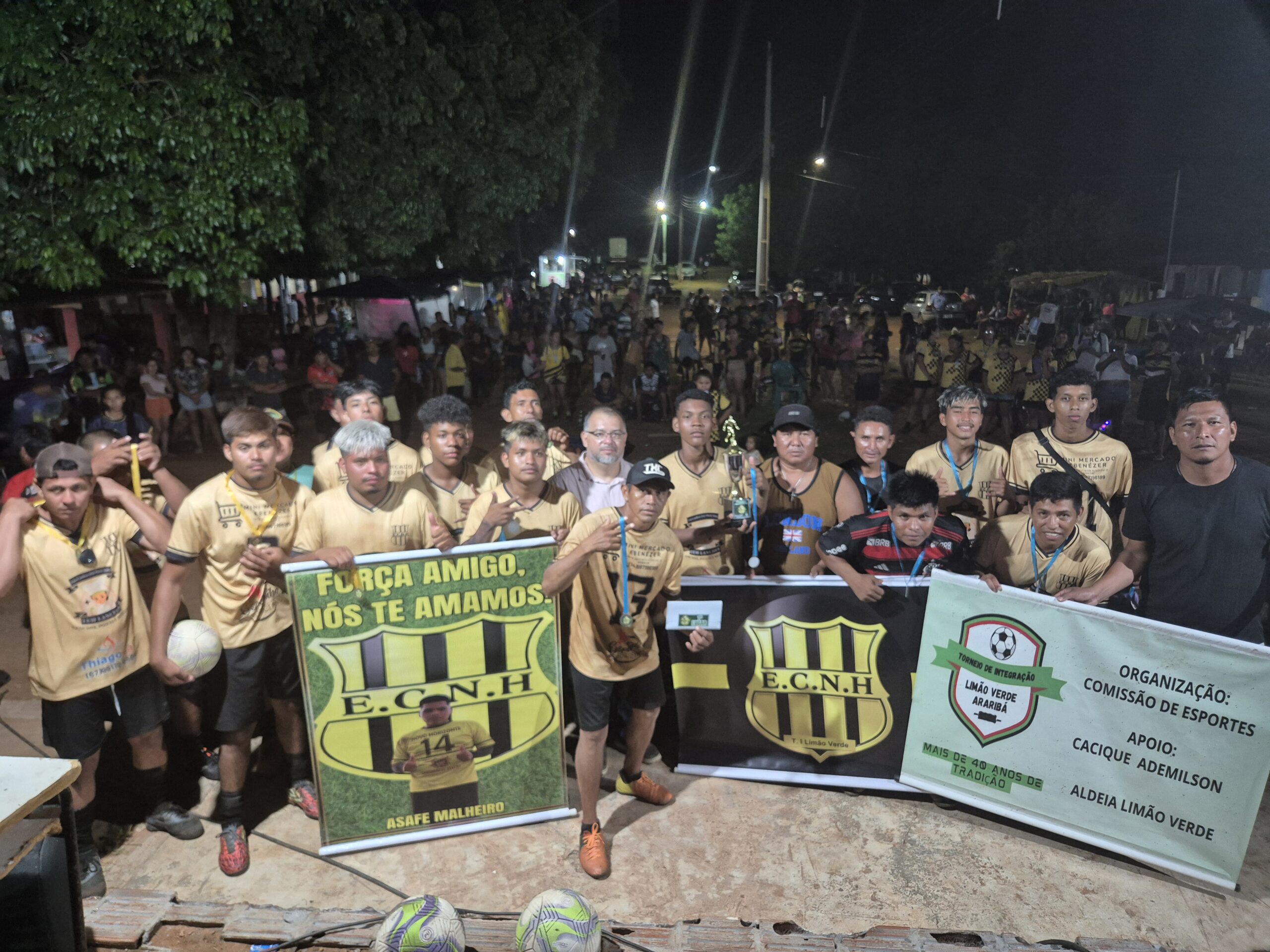Presidente do Legislativo participa da solenidade de encerramento do Torneio de Integração no Limão Verde