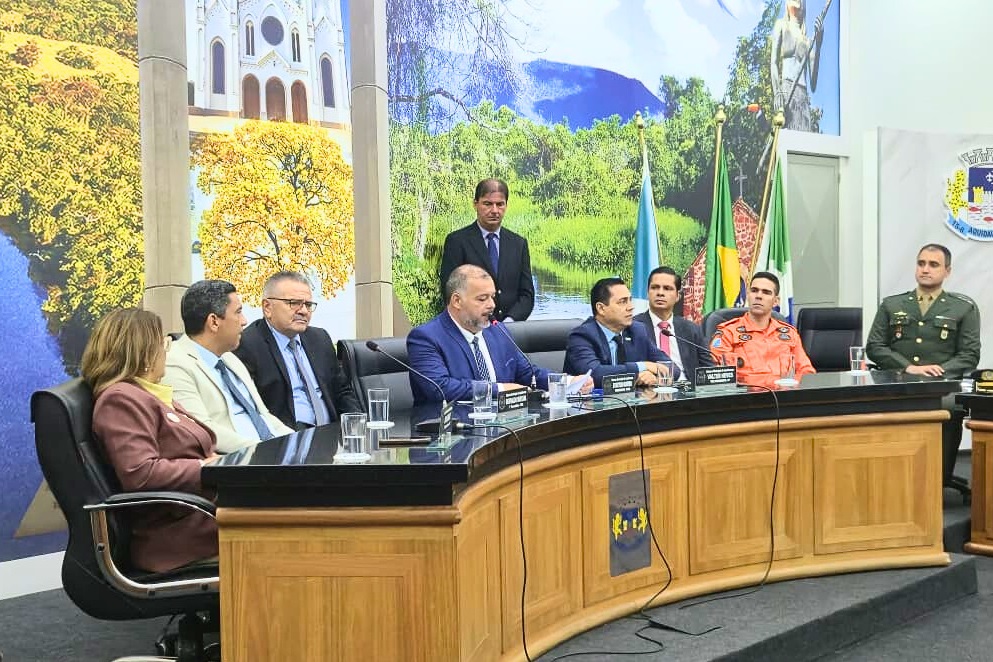 Parceria com responsabilidade marca abertura do Ano Legislativo de 2026 em Aquidauana