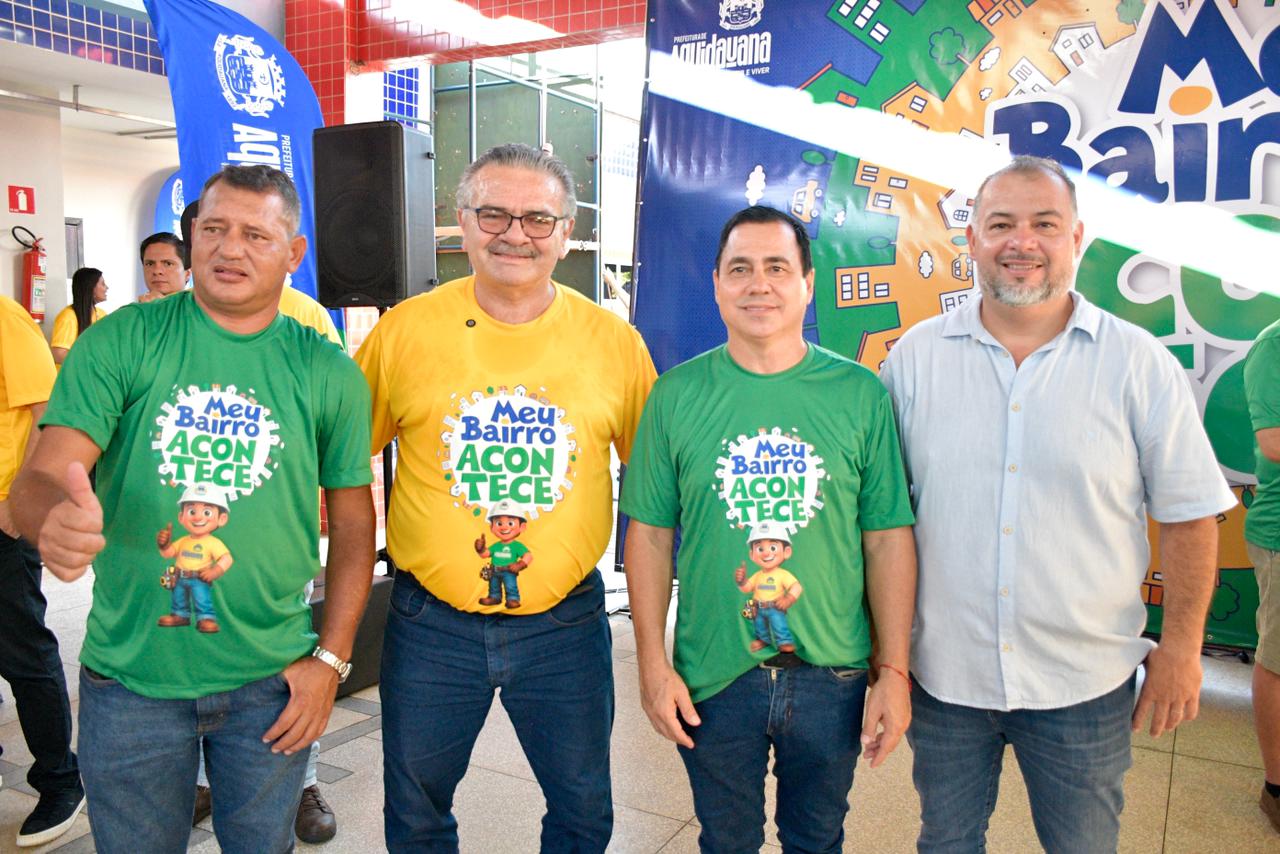 Vereadores acompanham prestação de serviços e ações de cidadania no projeto “Meu Bairro Acontece” na Vila Pinheiro