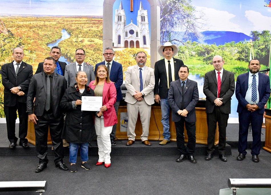 Moção de Aplauso destaca trajetória da líder indígena Delair Wargas