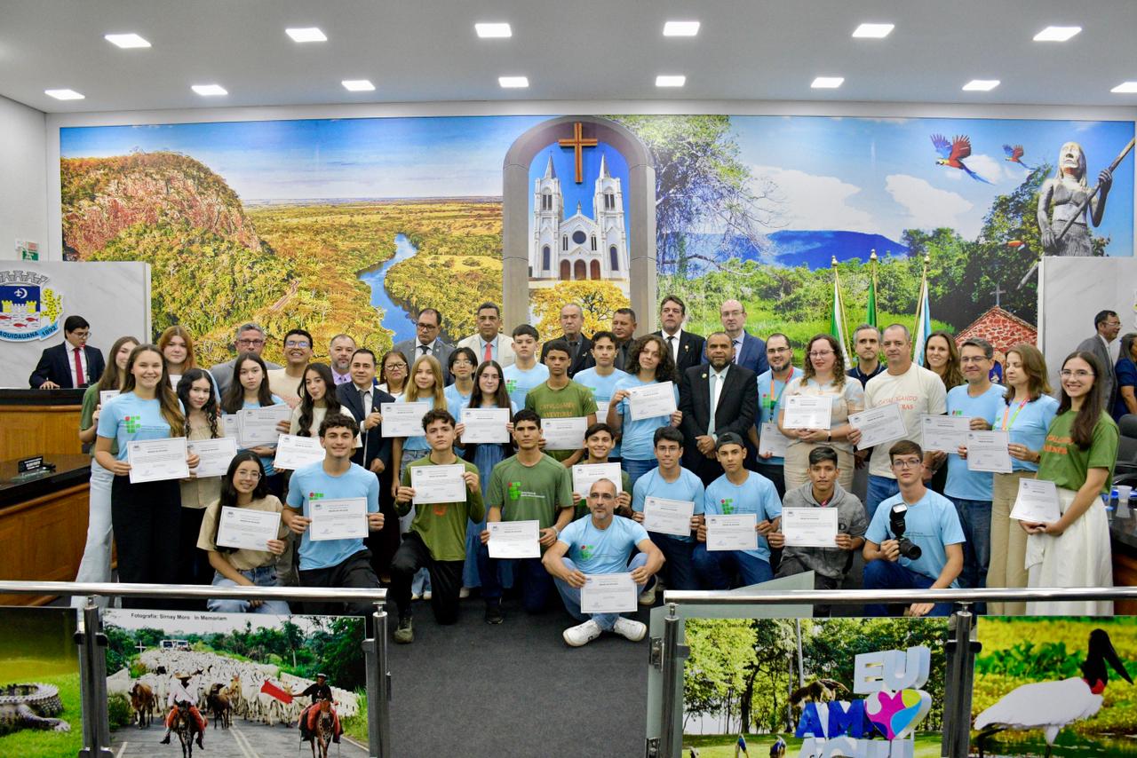 Moção de Aplauso reconhece Projeto Catalogando Aventuras em Aquidauana