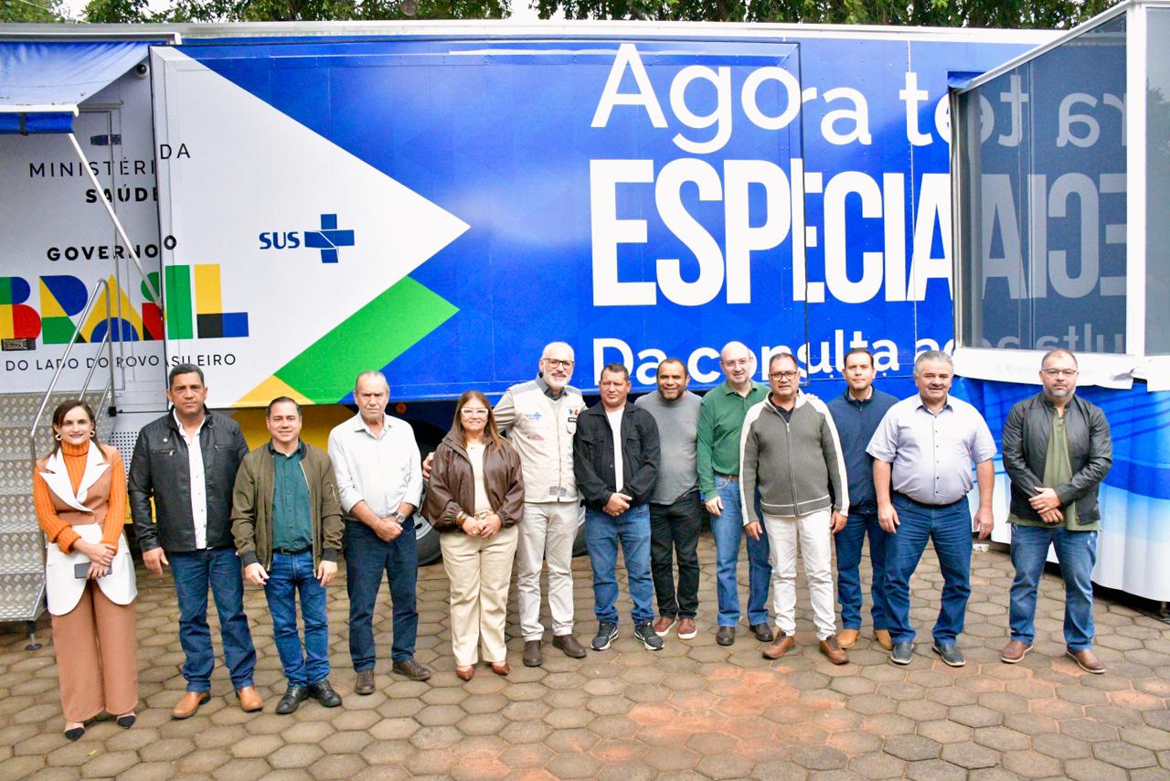 Carreta do Ministério da Saúde fortalece atendimento regional com exames especializados em Aquidauana