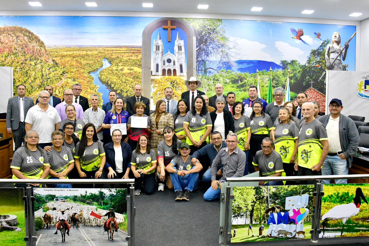 Vereadora propõe homenagem ao Aquidavôlei