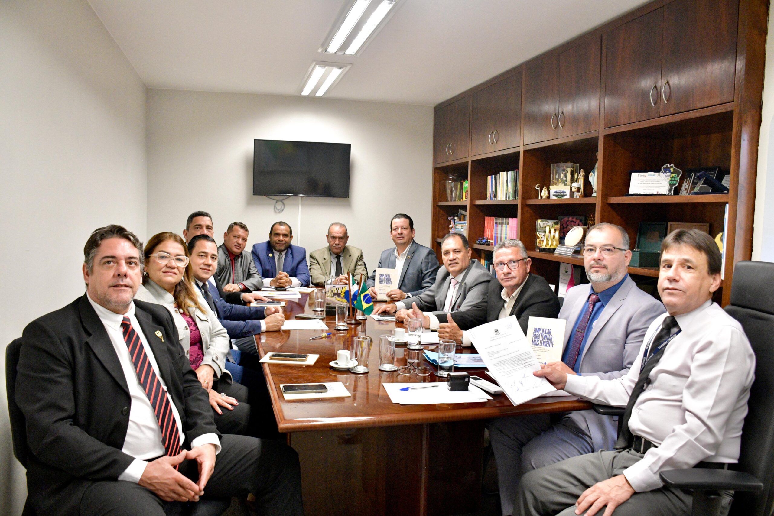 Vereadores de Aquidauana cumprem agenda oficial em Brasília em busca de recursos para saúde, educação e infraestrutura