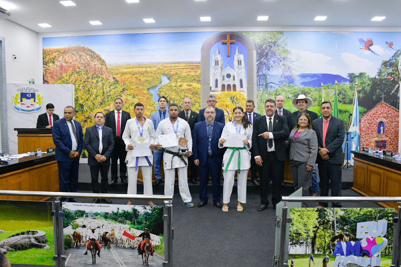 Ouro e bronze no caratê garantem vaga de atletas de Aquidauana para os JEBs 2026