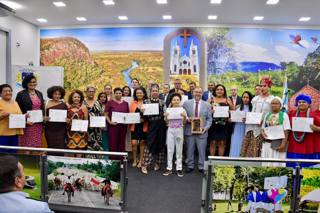 Moção de Aplauso reforça trajetória de mulheres negras em Aquidauana