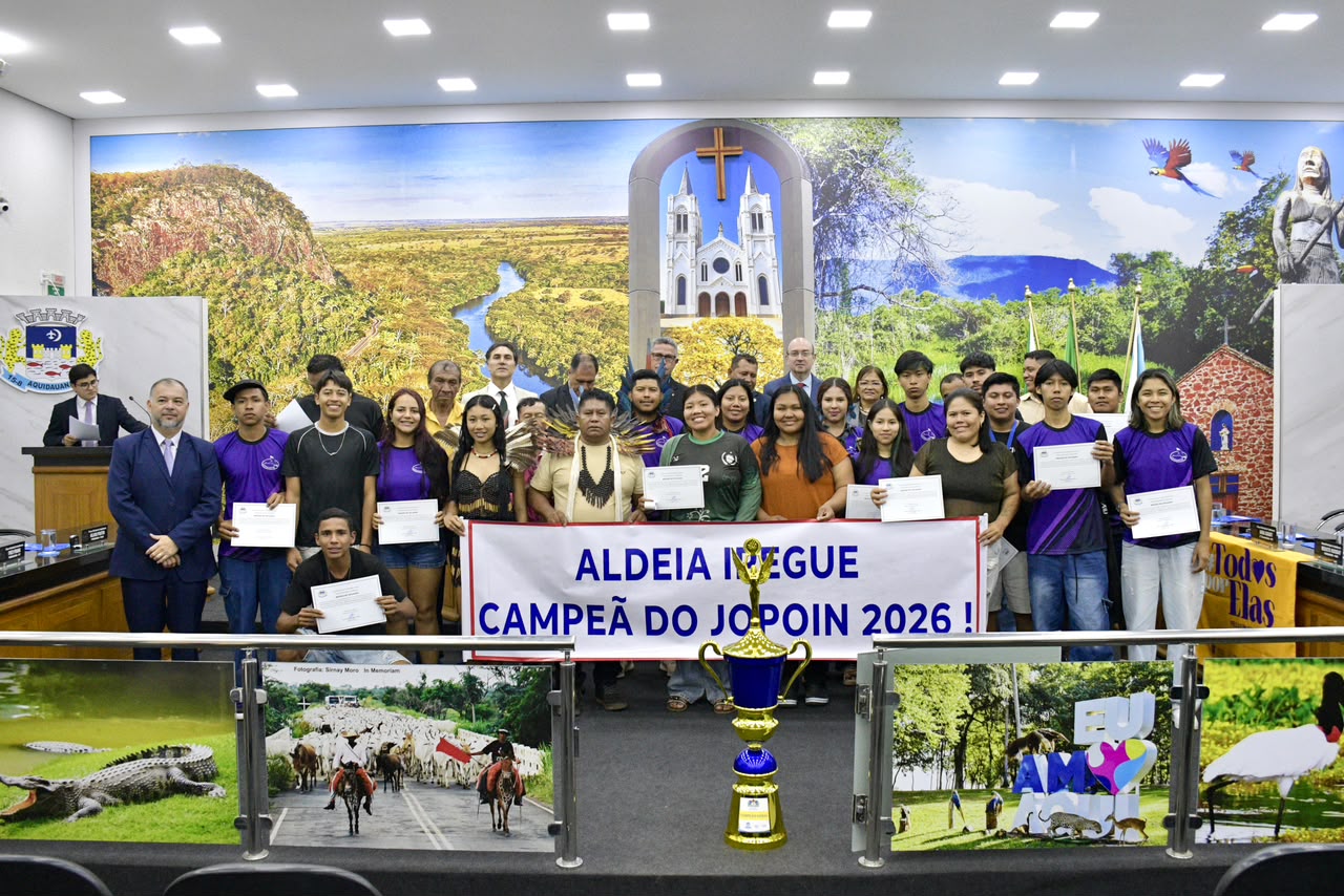 Aldeia Ipegue recebe Moção de Aplausos pela conquista do JOPOIN 2026
